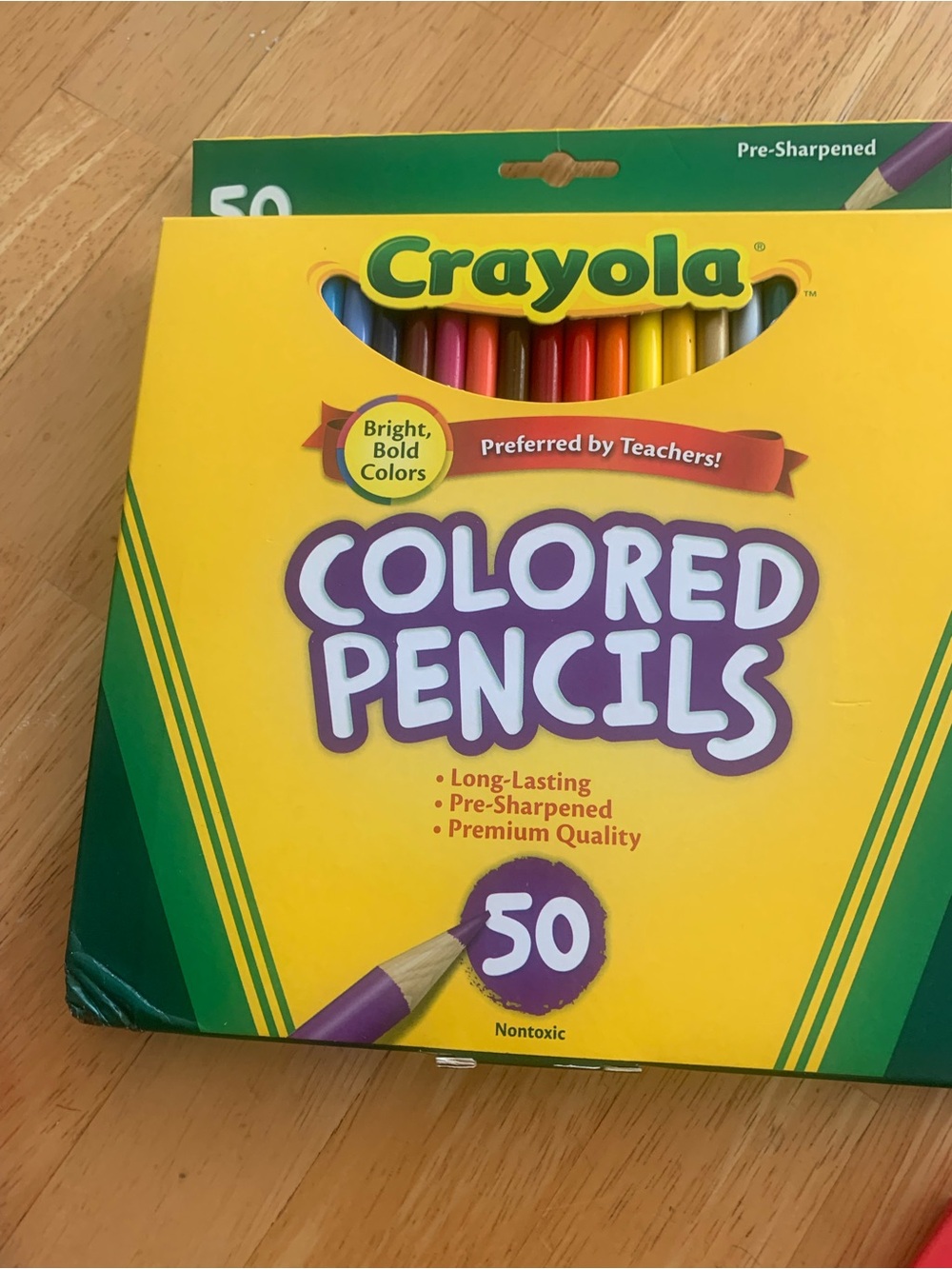 Crayola Colored Pencils Assortment - Blue, Yellow, Pink, Purple, Black, White - Picture 4 of 4